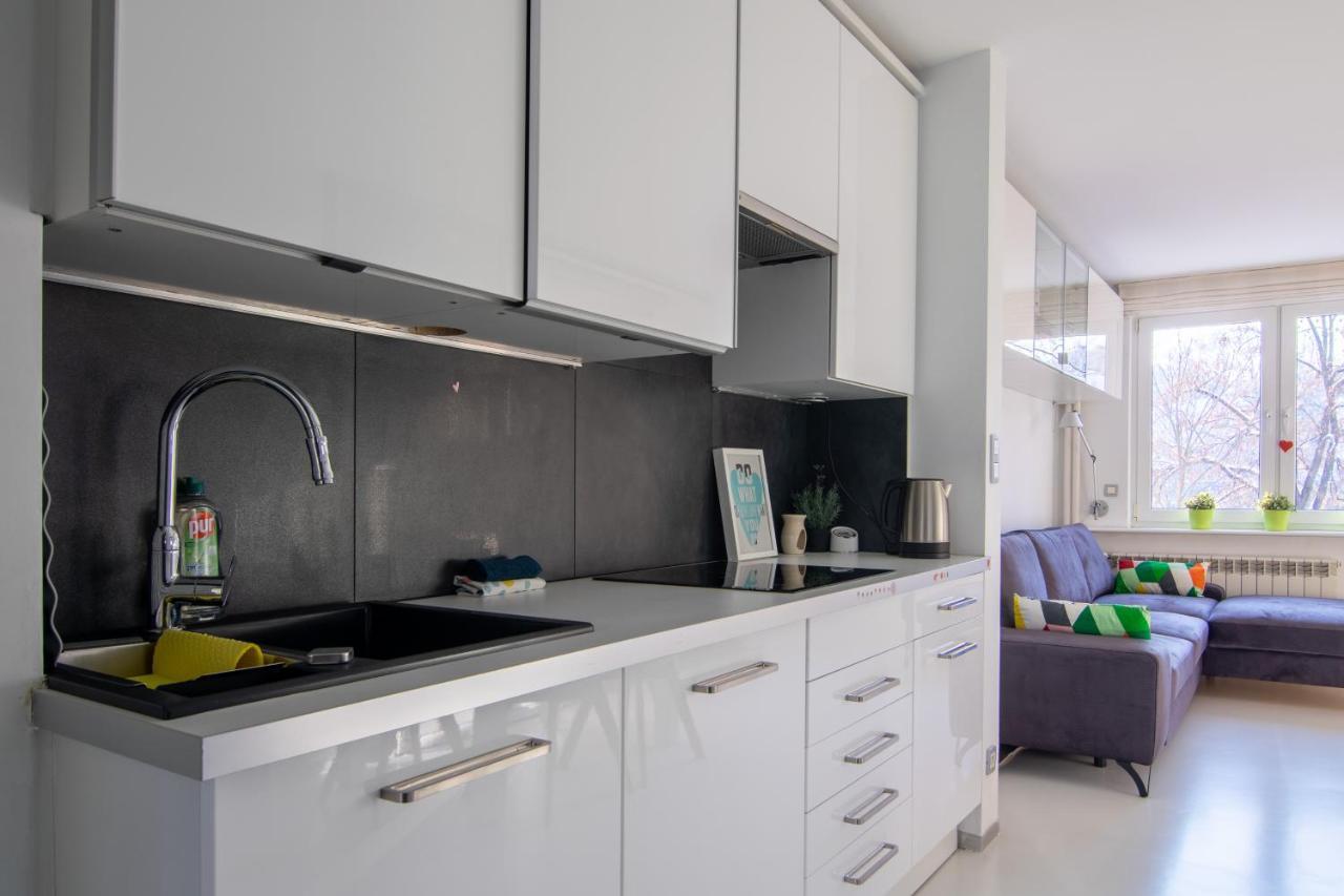W Sercu Powisla, Balkon, Klimatyzacja, Wifi, Brak Tv วอร์ซอ ภายนอก รูปภาพ